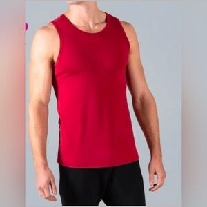 Red Sleeveless Tank Top Size Small